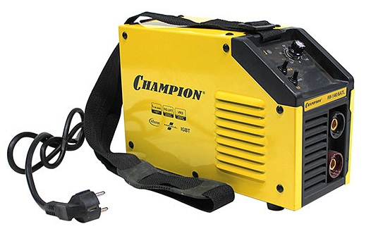 

Инвертор сварочный CHAMPION IW-140/6ATL (MMA/TL/vrd,160-260В,6кВА,140А,ПН60%), IW-140/6ATL