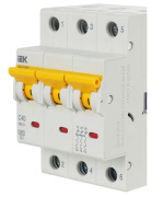 фото Автоматический выключатель IEK MVA31-3-040-C