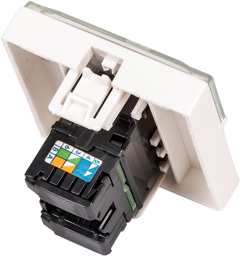 фото Вставка  Lanmaster LAN-SIP-23U6-WH в Перми