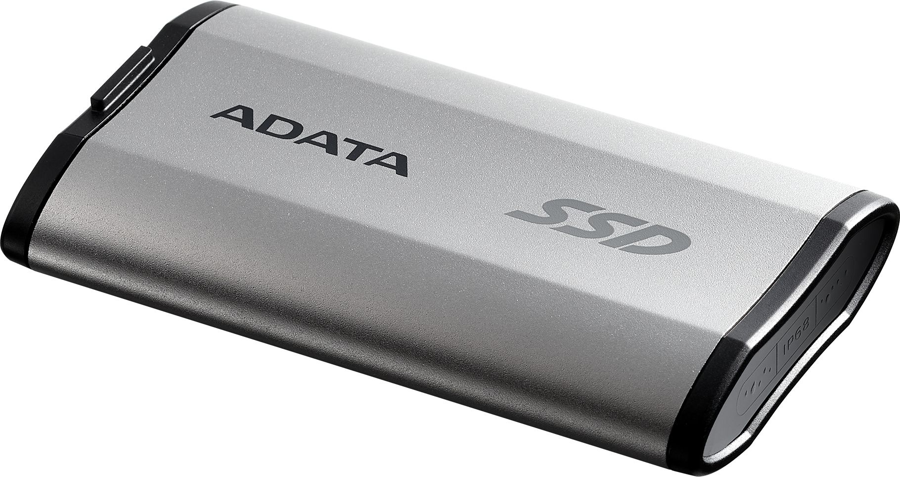 

Внешний SSD USB 3.2 Gen 2 Type-C ADATA SD810 1TB 2000/2000MB/s 3D NAND серебристый, SD810
