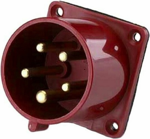 Изображение товара Вилка DEKraft 26064DEK для скрытой проводки 3P+N+PE IP44 32А