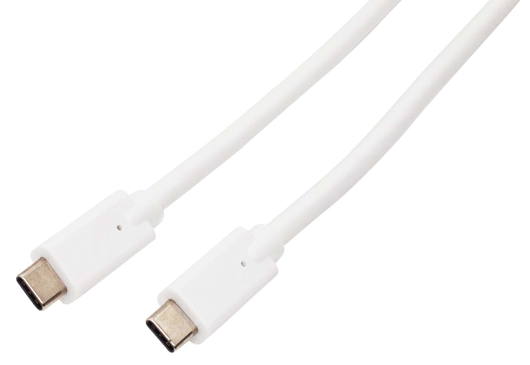 

Кабель USB 3.1 Filum FL-C-U31-CM-CM-1M, 1 м., белый, 3A, разъемы: USB Type С male- USB Type С male, пакет., FL-C-U31-CM-CM-1M