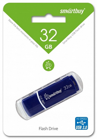 фото Накопитель USB 3.0 32GB SmartBuy SB32GBCRW-Bl в Самаре