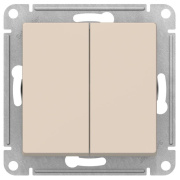 фото Переключатель двухклавишный Systeme Electric ATN000273