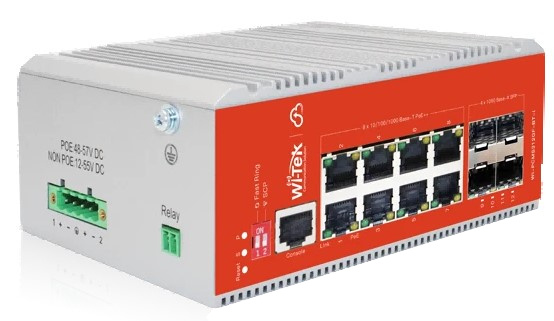 фото Коммутатор управляемый Wi-Tek WI-PCMS312GF-BT-I v2 в Красноярске