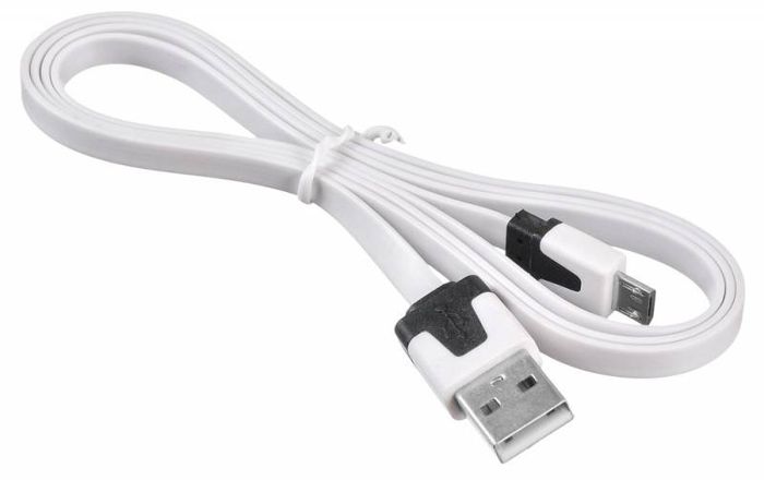 

Кабель интерфейсный USB 2.0 Buro BHP MICROUSB 1M FLAT micro USB B (m) USB A(m) 1м белый плоский, BHP MICROUSB 1M FLAT
