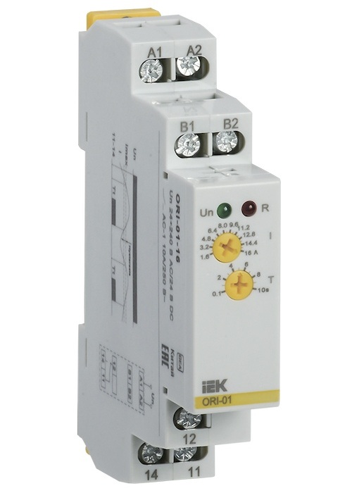 

Реле контроля тока IEK ORI-01-1 ORI 0,1-1А 24-240В AC/24В DC, ORI-01-1