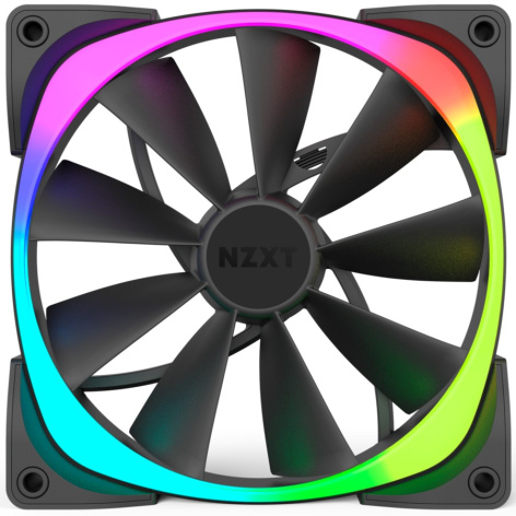 фото Вентилятор для корпуса NZXT Aer RGB 120 & HUE+ (RF-AR120-C1) в Санкт-Петербургe