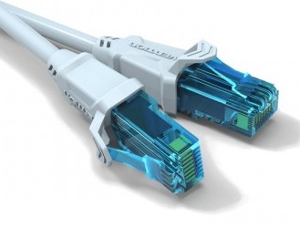 

Кабель патч-корд U/UTP 5e кат. 0,75м. Vention VAP-A10-S075 прямой , RJ45 - Серый, VAP-A10-S075