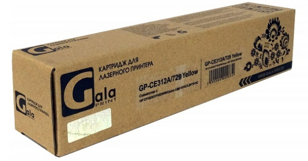 фото Картридж  GalaPrint CE312A/CF352A/729 в Челябинске