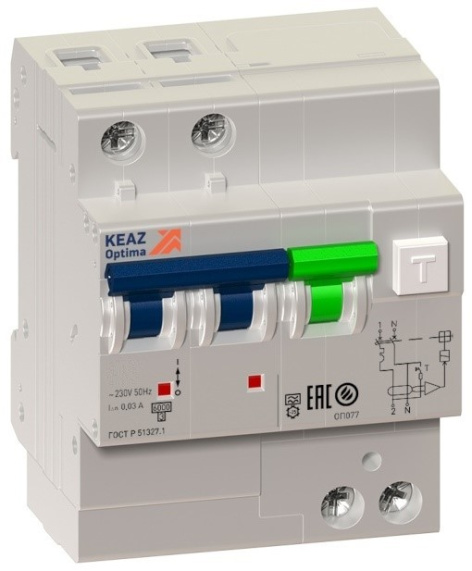 Изображение товара Автомат дифференциальный КЭАЗ 103457