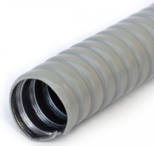 Изображение товара Металлорукав Промрукав PR04.0469 из ПВХ, защитный для кабелей и проводов