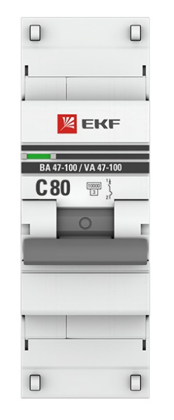 фото Автоматический выключатель  EKF mcb47100m-1-80C-pro в Красноярске