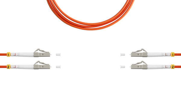 фото Патч-корд волоконно-оптический TELCORD ШОС-2x3.0-2LC/U(dx)-2LC/U(dx)-MM50-5м-LSZH-OR в Уфе