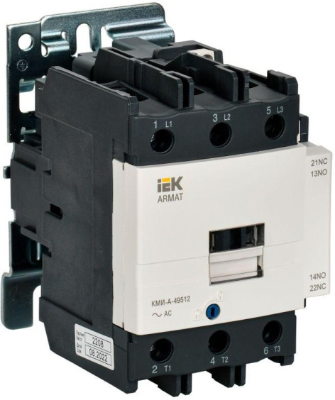 Изображение товара Контактор электромагнитный IEK AR-ACC-41-095-400-11 для автоматизации устройств