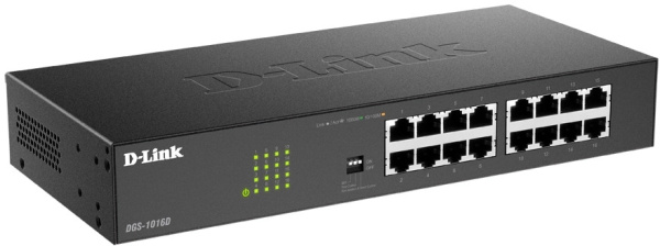 фото Коммутатор неуправляемый D-link DGS-1016D/J1A в Омске