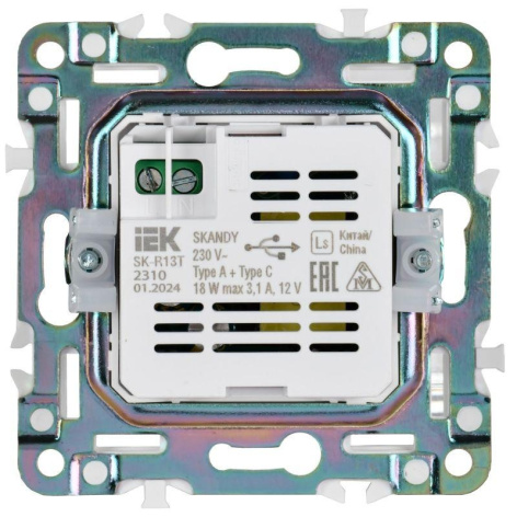 фото Розетка USB  IEK SK-U22-018-K48 в Казани
