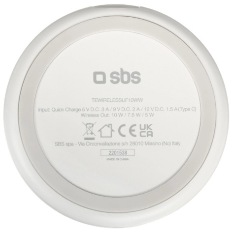 фото Зарядное устройство беспроводное SBS TEWIRELESSUF10WW в Воронеже