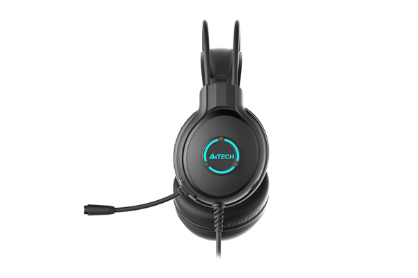 

Гарнитура A4Tech Fstyler FH300U черная, USB, 2м, закрытые, оголовье 1855053, Fstyler FH300U