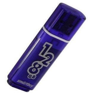 

Накопитель USB 3.0 128GB SmartBuy SB128GBGS-DB Glossy темно синий, SB128GBGS-DB