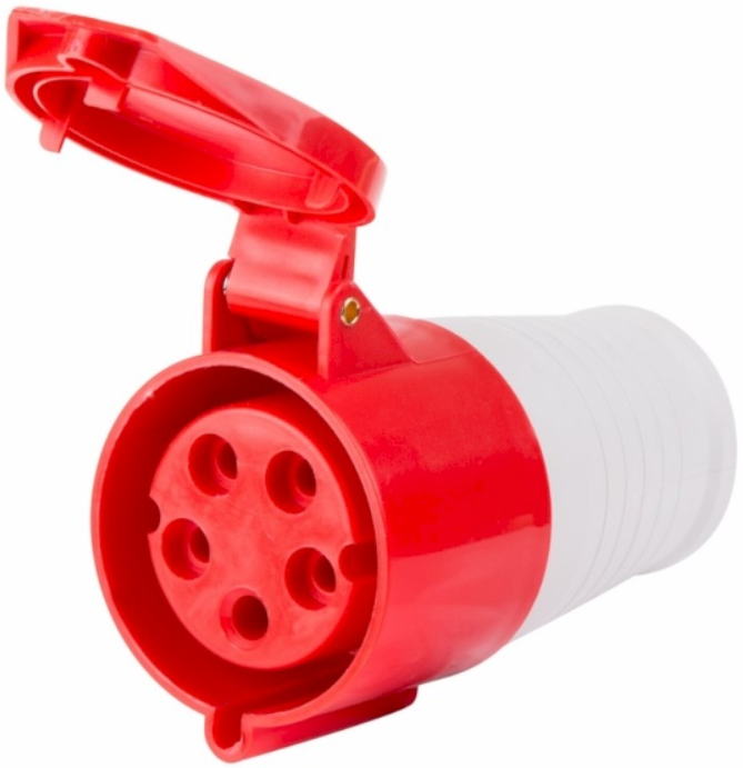 

Розетка Rexant 11-8923 переносная 3Р+РЕ+N 32А 380В IP44, 11-8923