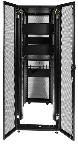 фото Шкаф напольный 19", 42U ЦМО ШТК-СП-42.6.12-48АА-9005 в Екатеринбурге