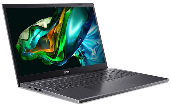 фото Ноутбук  Acer Aspire A515-58GM-54PX в Уфе 15.6 ", Core i5, 16 Гб RAM, 512 Гб SSD, GeForce RTX 2050, Темно-серый