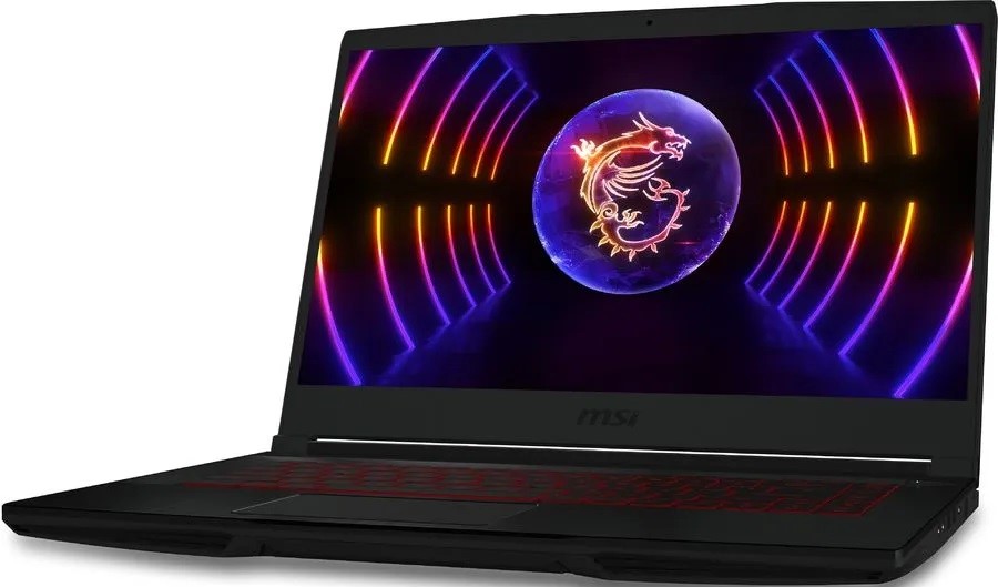

Ноутбук MSI GF63 Thin 12VE-466RU 9S7-16R821-466 i7-12650H/16GB/512GB SSD/RTX4050 6GB/15.6" FHD IPS/BT/WiFi/cam/noOS/black, GF63 Thin 12VE-466RU