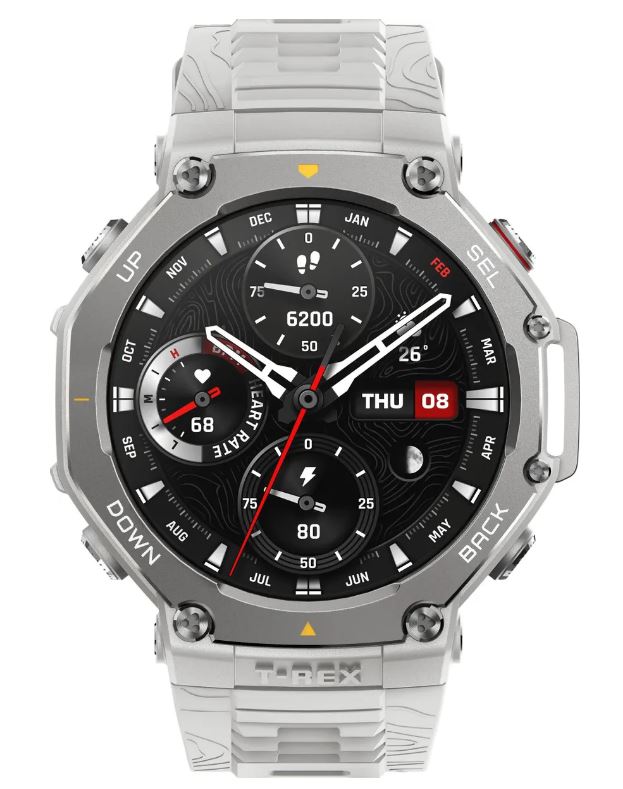 

Часы Amazfit T-Rex 3 A2323 6970100377811 haze grey, T-Rex 3 A2323