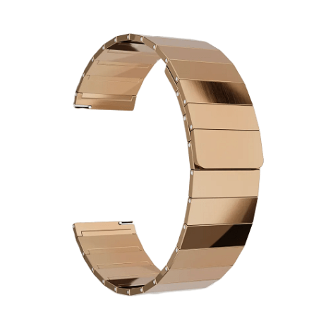 Изображение товара Ремешок для смарт-часов Lyambda DSG-21-22-RG универсальный из нержавеющей стали