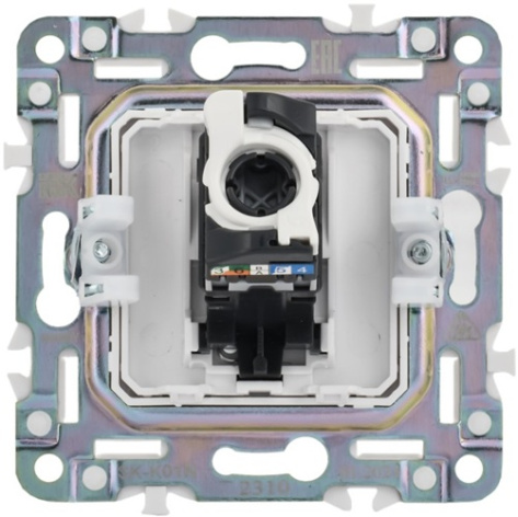 фото Розетка компьютерная  IEK SK-K10-1-K50