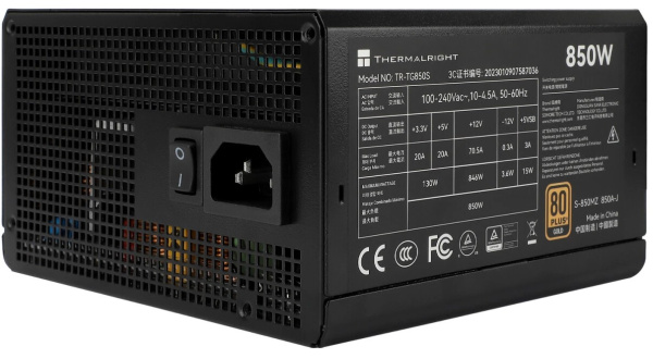 фото Блок питания ATX Thermalright TR-TG 850S в Краснодаре
