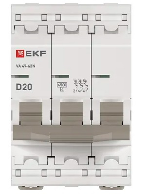фото Автоматический выключатель  EKF M634320D в Уфе