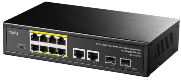 фото Коммутатор неуправляемый Cudy GS1010PS2 в Омске