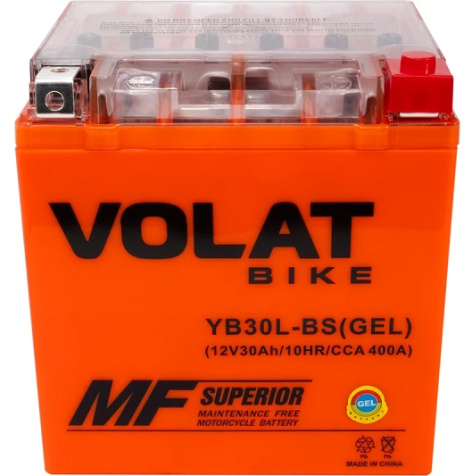 фото Батарея  VOLAT YB30L-BS(GEL)Volat в Волгограде