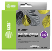 фото Тонер-картридж Cactus CS-LC980Y Желтый