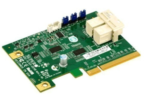 фото Контроллер  Supermicro AOC-SLG3-2E4R-O