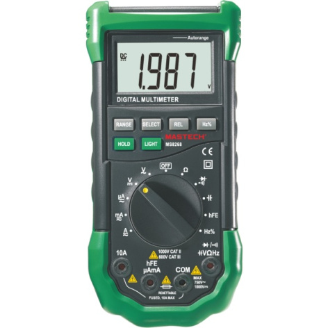 Изображение товара Мультиметр Mastech MS8268 профессиональный цифровой многопассевой измеритель