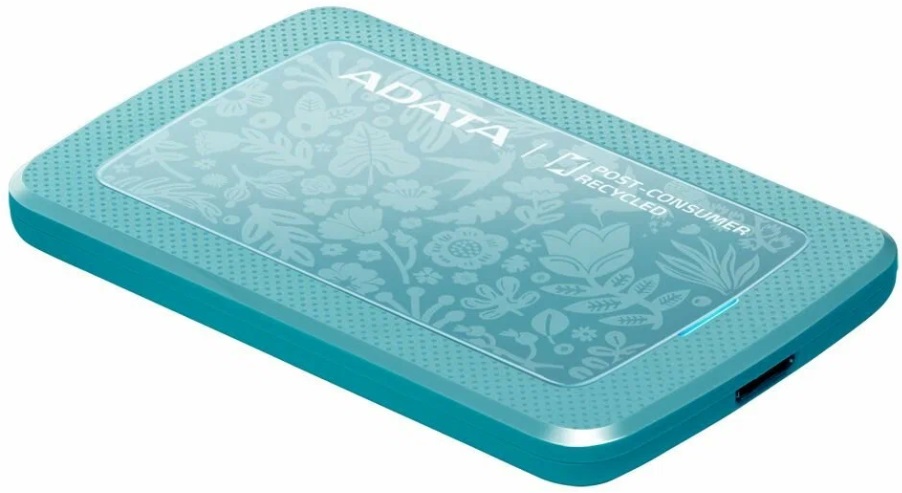 

Внешний диск HDD 2.5'' ADATA AHC300E-1TU31-CGN HC300 ECO 1TB USB 3.2 Gen 1 green, AHC300E-1TU31-CGN