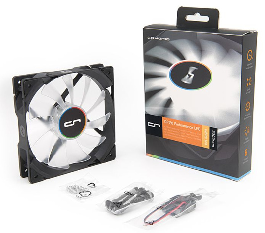 фото Вентилятор для корпуса Cryorig QF120 Balance LED в Нижнем Новгороде