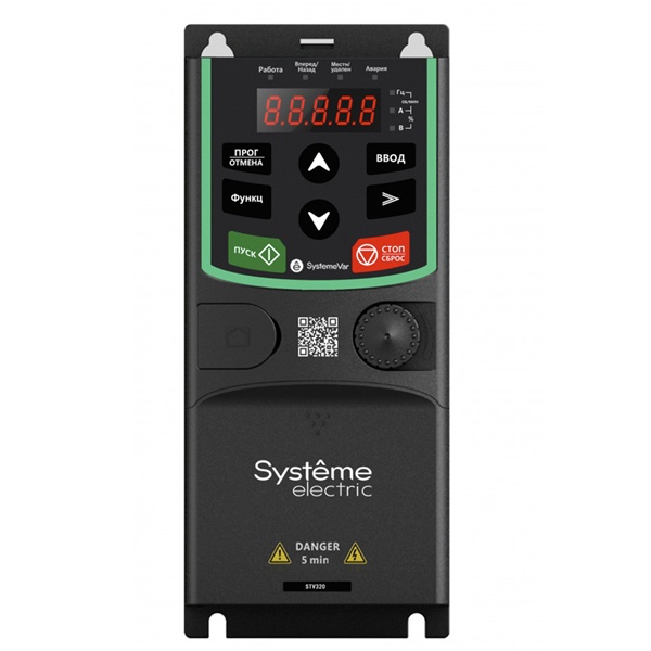

Преобразователь частоты Systeme Electric STV320SU22M2 STV320 2.2 кВт 220В, STV320SU22M2