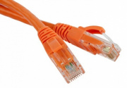 фото Кабель патч-корд Hyperline PC-LPM-UTP-RJ45-RJ45-C6-1M-LSZH-OR