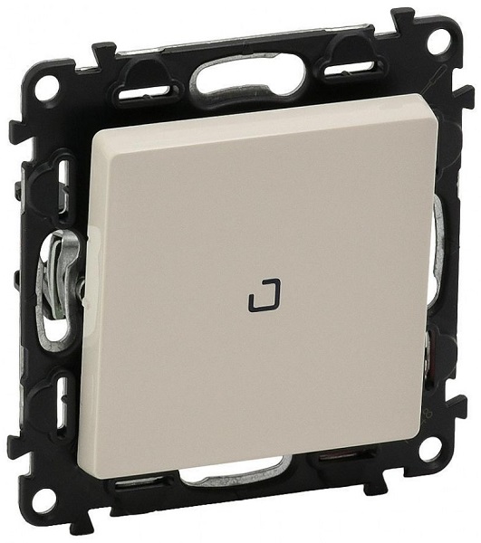 

Выключатель Legrand 752510 Valena LIFE DIY, 1-клавишный с подсветкой, 10А, 250В, слоновая кость, 752510