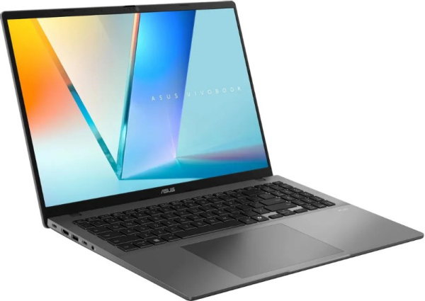 фото Ноутбук ASUS VivoBook S16 S3607VA-RP174 16" (Intel Core 5, 16Гб DDR5, SSD 512 Гб, UHD Graphics, Windows 11 Профессиональная) Серый [90NB1672-M00CJ0/W11P]