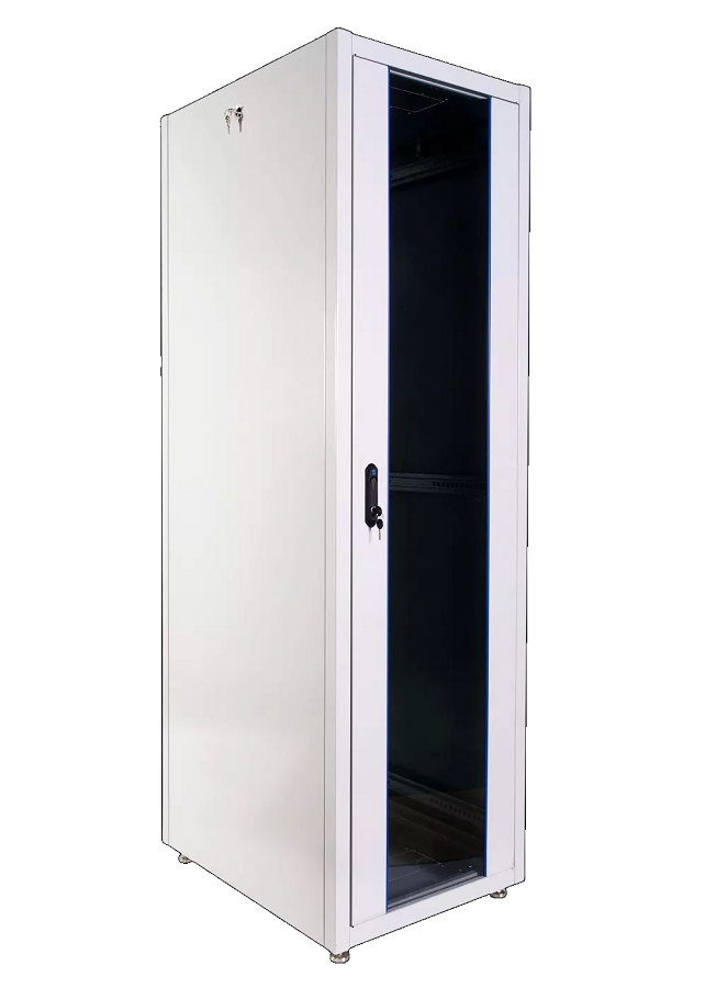 

Шкаф напольный 19", 48U ЦМО ШТК-Э-48.8.8-13АА ЭКОНОМ (800×800) дверь стекло, дверь металл, ШТК-Э-48.8.8-13АА
