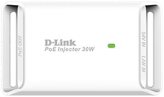 Инжектор PoE D-link DPE-301GIA1B 101001000Base-T 54V DC 2177₽