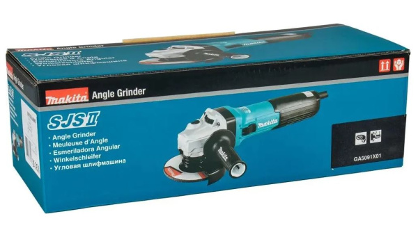 фото Шлифовальная машина угловая Makita GA5091X01 в Казани