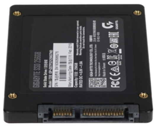 

Накопитель SSD 2.5'' GIGABYTE GP-GSTFS31256GTND 256GB 3D TLC NAND 520/500MB/s 80K/85K IOPS MTBF 2M, GP-GSTFS31256GTND