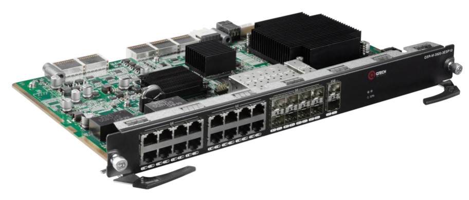 

Модуль управления QTECH QSR-M-3920-3ESP10 для QSR-3920, 16 портов 10/100/1000Base-T, 8 портов 1000Base-X (SFP), 2 порта 10GBase-X (SFP+), QSR-M-3920-3ESP10