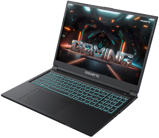 фото Ноутбук  GIGABYTE G6 (2023) в Уфе 16 ", Core i7, 16 Гб RAM, 512 Гб SSD, GeForce RTX 4050, Черный